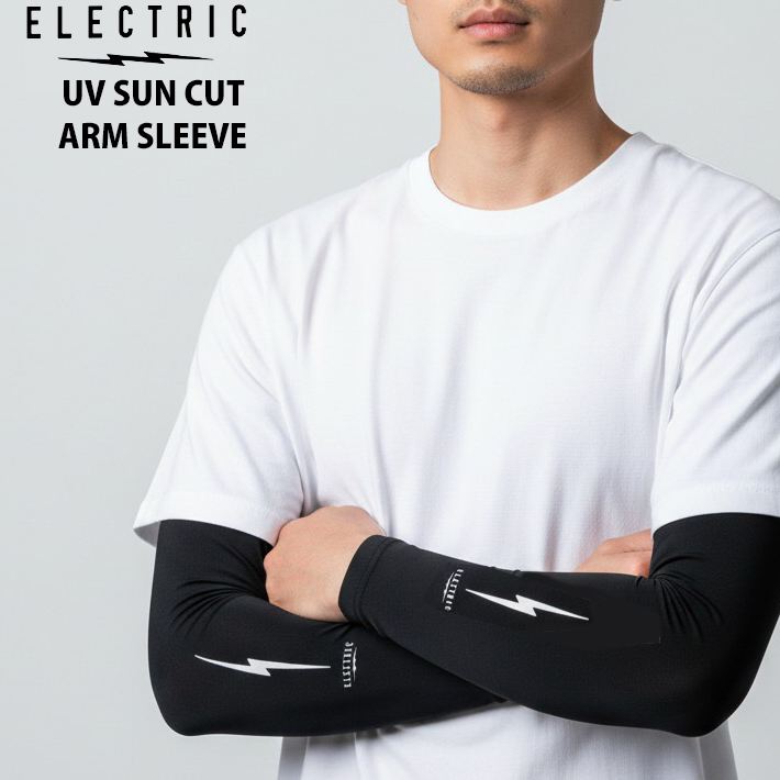26 ELECTRIC エレクトリック  [EA120] UVCUT SUN ARM SLEEVE アームカバー 日焼け防止 吸水速乾 接触冷感 紫外線対策 ゴルフ アウトドア フィッシング 日本正規品