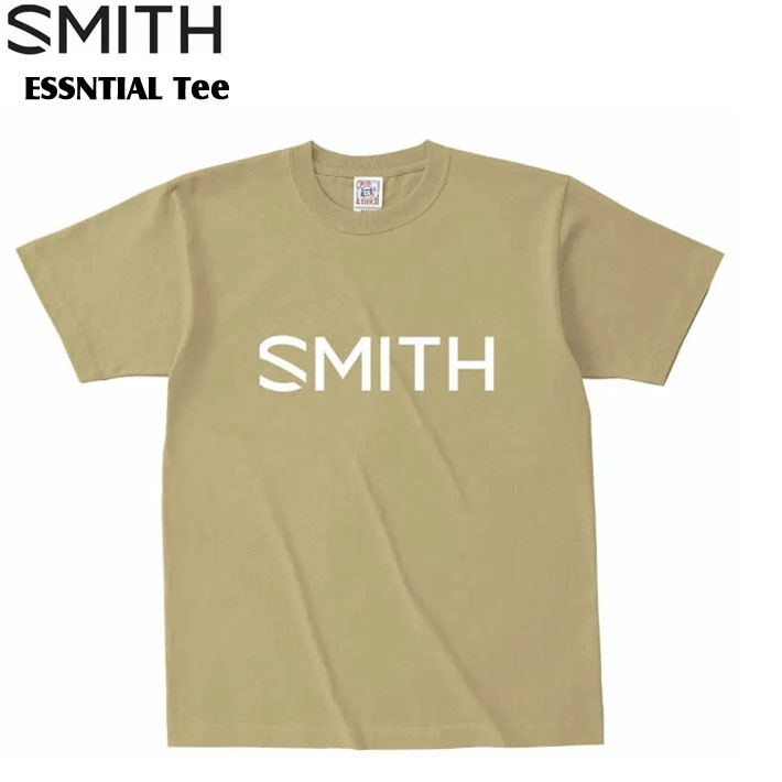 tシャツ メンズ 半袖 綿100 SMITH ESSENTIAL TEE  スミス Tシャツ メンズ ロゴ クルーネック Uネック カットソー 