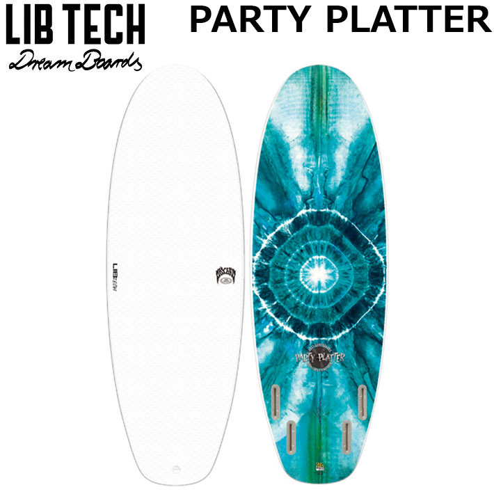 LIBTECH サーフボード リブテック PARTY PLATTER 5’10 パーティープラッター LOST ロスト MAYHEM メイヘム サーフィン ショートボード [営業所止め送料無料]