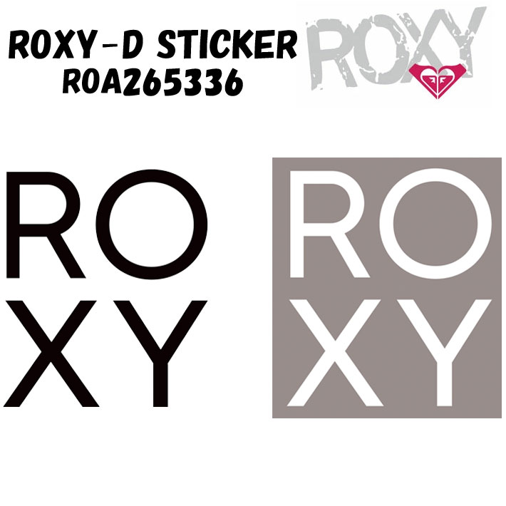 ROXY ロキシー ステッカー ROA265336 ROXY-D 転写ステッカー
