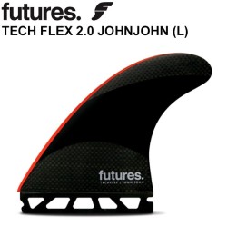 futures.fin フューチャーフィン TECH FLEX 2.0 JOHNJOHN ジョンジョン・フローレンス Lサイズ トライフィン 3枚セット 軽量 ハニカム カーボン