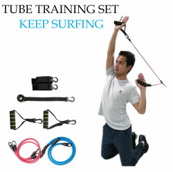 サーフィン パドルアップ トレーニング EXTRA TUBE TRAINING SET チューブトレーニング パドリング トレーニングチューブ DVD解説付 村上瞬PRO 室内 屋内 自宅 トレーニング エクササイズ