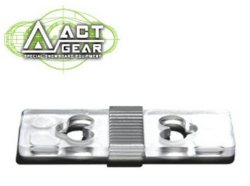 ACTGEAR【アクトギア】3mmリフトアッププレート""ポリカ"" [PL-9] CLEAR アルペンスノーボードビンディング専用