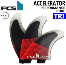 [店内ポイント20倍中!!] FCS2 FIN エフシーエス2 フィン ショートボード用 ACCELERATOR PC TRI アクセラレーター パフォ－マンスコア トライ [S／M／L] 3FIN スラスター フィン サーフボード [日本正規品]