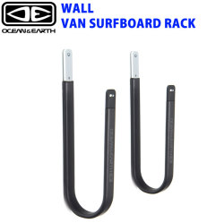 サーフボード ラック OCEAN&EARTH WALL VAN SURFBOARD RACK U字型 掛け用のボードラック 収納 壁掛け用 オーシャンドアース ショートボード ロングボード スケートボード スノーボード
