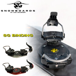 [予約商品] 26-27 SG ビンディング エスジー SNOWBOARDS SG BINDING アルペン アルペンボード バインディング 2026 2027