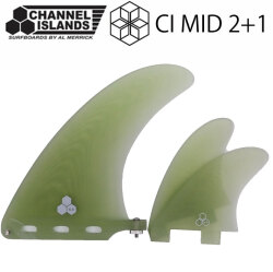 ChannelIslands チャンネルアイランド フィン CI ミッド 2+1 6.5 CI Mid Center + SideBite Model ミッドレングス
