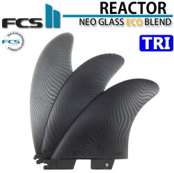 [店内ポイント20倍中!!] FCS2 FIN エフシーエス2 フィン REACTOR ECO NEO GLASS EcoBlend [ASH] TRI リアクター ネオグラス トライフィン スラスター 3FIN