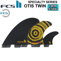[店内ポイント20倍中!!] FCS2 フィン エフシーエスツー ショートボード用 OTIS CAREY TWIN +1 PG オーティス キャリー パフォ－マンスグラス ツイン スタビライザー 3枚セット サーフボード