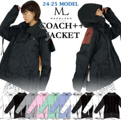 [在庫限り] 24-25 MARQLEEN COACH++ JACKET MQ05003 マークリーン スノーボードウェア コーチ ジャケット ユニセックス  [000／990／900／700／400／800／001／991／005／995]