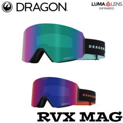 [在庫限り] 24-25 DRAGON ゴーグル ドラゴン RVX MAG アールブイエックス マグ ジャパン フィット LUMALENS スノーボード 2024 2025 日本正規品 [N01.02]