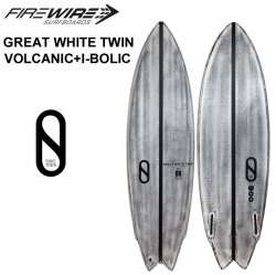 [即出荷] FIREWIRE SURFBOARDS ファイヤーワイヤー サーフボード Great White Twin グレートホワイトツイン VOLCANIC I-BOLIC Slater Design スレイターデザイン 日本正規販売店 [営業所留め送料無料]