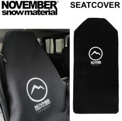 NOVEMBER ノベンバー スノーボード シートカバー 座席カバー カーシート SEAT COVER 防水 防汚 カバー 車 カーグッズ カー用品 ノーベンバー