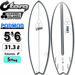 2025 トルク サーフボード torq surfboard X-LITE PODMOD 5'6 [Graphite Pinline] ポッドモッド ショートボード AL MERRICK アルメリック CHANNEL ISLANDS チャンネルアイランド サーフィン [営業所留め送料無料]