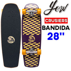 【特典付き！】YOW サーフスケート サーフクルーザー ヤウ BANDIDA 28インチ バンディダ [16] SURFCRUSIERS コンプリート クルーザー スケートボード 街乗り 移動 CRUISERS LEGASEE 日本国内正規品