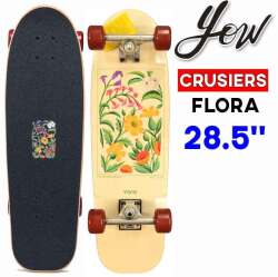 [現品限り] YOW サーフスケート サーフクルーザー ヤウ FLORA 28.5インチ フローラ [40] SURFCRUSIERS コンプリート クルーザー スケートボード 街乗り 移動 CRUISERS LEGASEE OLDSCHOOL 日本国内正規品