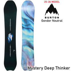 25-26 バートン スノーボード BURTON Mystery Deep Tunker ミステリー ディープシンカー Gender ジェンダー スノーボード 日本正規品 2025 2026