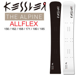 25-26 KESSLER ケスラー SNOWBOARDS スノーボード THE ALPINE ALLFLEX ジ アルパイン アルフレックス 156cm 162cm 168cm 171cm 180cm 185cm アルペン アルペンボード スノーボード 板 2025 2026