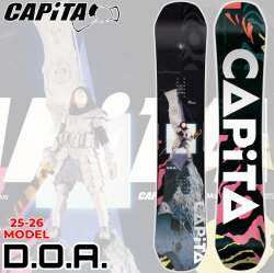[早期予約] 25-26 CAPITA スノーボード キャピタ DOA ディーオーエー オールラウンド パーク パウダー スノボ 板 2025 2026 日本正規品