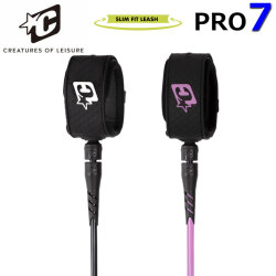 2025 リーシュコード クリエイチャー CREATURES 7ft 7フィート RELIANCE SLIM FIT PRO 7 ANKLE スリムフィット アンクル 足首用 リライアンス 7mm 子供 足首が細め サーフィン ファンボード パワーコード 日本正規品