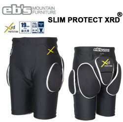 25-26 eb's エビス スノーボード ヒッププロテクター 4500114 SLIM PROTECT XRD スリムプロテクトXRD ウィンタースポーツ ヒッププロテクト お尻パッド 19mm 洗濯可能 取り外し ebs 