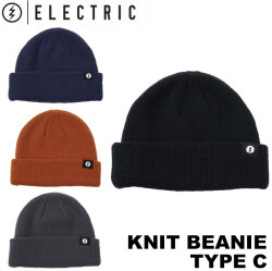 25-26 ELECTRIC エレクトリック ビーニー KNIT BEANIE TYPE C ニット帽 帽子 ニットビーニー スノーボード アウトドア 釣り 日本正規品
