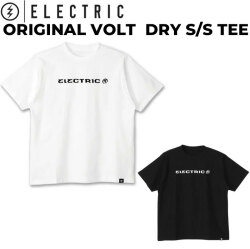 ELECTRIC エレクトリック Tシャツ 半袖 ORIGINAL VOLT DRY S／S TEE UVCUT 速乾 オリジナル ボルト ドライ サーフィン スケートボード 釣り フィッシング アウトドア ゴルフ 日本正規品