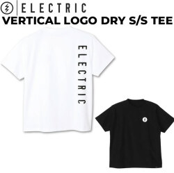 ELECTRIC エレクトリック Tシャツ 半袖 VERTICAL LOGO DRY S／S TEE UVCUT 速乾 バーチカル ロゴ ドライ サーフィン スケートボード 釣り フィッシング アウトドア ゴルフ 日本正規品