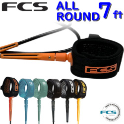 fcs リーシュコード サーフィン エフシーエス 7ft ALL ROUND REGULAR オールラウンド レギュラー 7 ファンボード用 ミッドレングス用 ソフトボード用にも