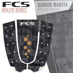 FCS デッキパッド BARRON MAMIYA SIGNATURE サーフトラクション バロン・マミヤ シグネチャー 3ピース サーフィンデッキデッキパット エフシーエス