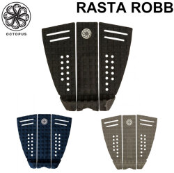 オクトパス デッキパッド [6] OCTOPUS RASTA ROBB ラスタロブ OCTO GRIP 3ピース サーフィン デッキパッチ ショートボード サーフボード 日本正規品 【即】