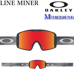 25-26 ゴーグル OAKLEY オークリー LINE MINER M GOGGLE oo7093-95 ラインマイナー ミディアムフィット スノーゴーグル スノボー スキー 日本正規品 2025 2026