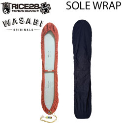 [予約] 26-27 RICE28 WASABI ソールカバー SOLE WRAP ソールラップ ワサビ ライス コラボ Sole Wrap スノーボード ソールカバー ソールラップ ボードケース DEFORMASI デフォルマシ