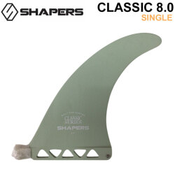 SHAPERS FIN フィン シェイパーズフィン CLASSIC MIST 8.0 BOX FIN ドリフター シングルフィン センターフィン サーフィン サーフボード [日本正規品]