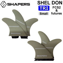 SHAPERS FIN フィン シェイパーズフィン SHELDON FUTURE FCS2 Sサイズ TRI トライ 3枚セット 3フィン サーフィン サーフボード [日本正規品]