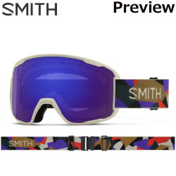 NEW 25-26 SMITH ゴーグル スミス Preview プレビュー Chalk Paper Cuts アジアンフィット スノーボード 2025 2026 日本正規品 [010276067]