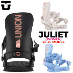 25-26 UNION ビンディング JULIET ユニオン ジュリエット レディース BINDING スノーボード バインディング 2025 2026 日本正規品