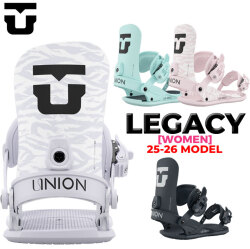 [在庫限り] フルモデルチェンジ！25-26 UNION ビンディング LEGACY ユニオン レガシー レディース BINDING スノーボード バインディング 2025 2026 日本正規品