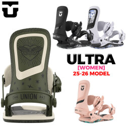 25-26 UNION ビンディング ULTRA [WOMAN] ユニオン ウルトラ レディース BINDING スノーボード バインディング 2025 2026 日本正規品