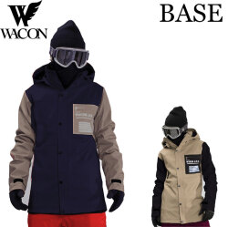 25-26 WACON ウェア ジャケット ワコン スノーボード ウェア メンズ BASE JACKET ベース ジャケット 2025 2026 日本正規品