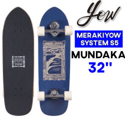 【特典付き！】YOW サーフスケート ヤウ MUNDAKA 32インチ ムンダカ [50] SURFSKATE コンプリート サーフィン スケートボード ロングスケートボード 陸トレ オフトレ MERAKI SYSTEM S5 HIGH PERFORMANCE 日本国内正規品