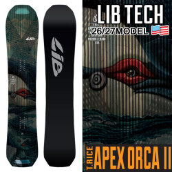 [予約商品] 26-27 LIB TECH リブテック スノーボード T.RICE APEX ORCA II トラビス・ライス エーペックス オルカ ツー 153cm 156cm 159cm TRAVIS RICE 板 2026 2027 日本正規品