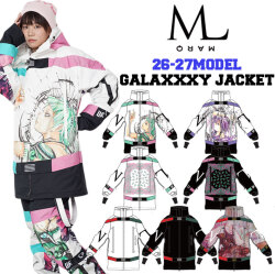 [予約商品] 26-27 MARQLEEN GALAXXXY JACKET MQ07000 マークリーン スノーボードウェア ギャラクシー ジャケット ユニセックス [126／618／913／005／995／000／990]
