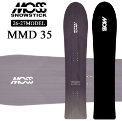 [予約商品] 26-27 MOSS SNOWSTICK パウダーボード MMD35 モス スノースティック 135cm JUNIOR ジュニア KIDS キッズ POWDER スノーボード スノボ 板 日本正規品
