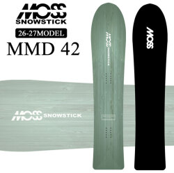[予約商品] 26-27 MOSS SNOWSTICK パウダーボード MMD42 モス スノースティック 142cm JUNIOR ジュニア KIDS キッズ ladys レディース POWDER スノーボード スノボ 板 日本正規品