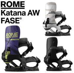[予約商品] 26-27 ROME Katana AW FASE ローム ビンディング カタナ FASESystem フェイズ システム Men's メンズ BINDING スノーボード バインディング 2026 2027 日本正規品