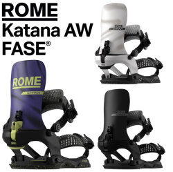 [予約商品] 26-27 ROME Katana AW FASE ローム ビンディング カタナ FASESystem フェイズ システム Men's メンズ BINDING スノーボード バインディング 2026 2027 日本正規品