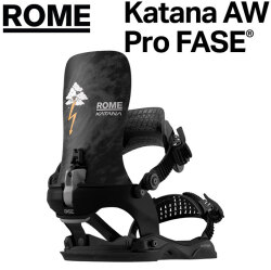 [予約商品] 26-27 ROME Katana AW Pro FASE ローム ビンディング カタナ プロ FASESystem フェイズ システム Men's メンズ BINDING スノーボード バインディング 2026 2027 日本正規品