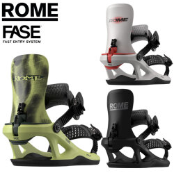 [予約商品] 26-27 ROME VOLT FASE ローム ビンディング ボルト FASESystem フェイズ システム Men's メンズ BINDING スノーボード バインディング 2026 2027 日本正規品