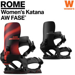[予約商品] 26-27 ROME Katana AW FASE ローム ビンディング カタナ FASESystem フェイズ システム Women's レディース BINDING スノーボード バインディング 2026 2027 日本正規品